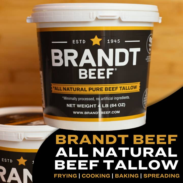 Brandt Beef - Wholesale Cooking Oil - Brandt Beef Tallow - 64oz - 100% Pure Beef Tallow1