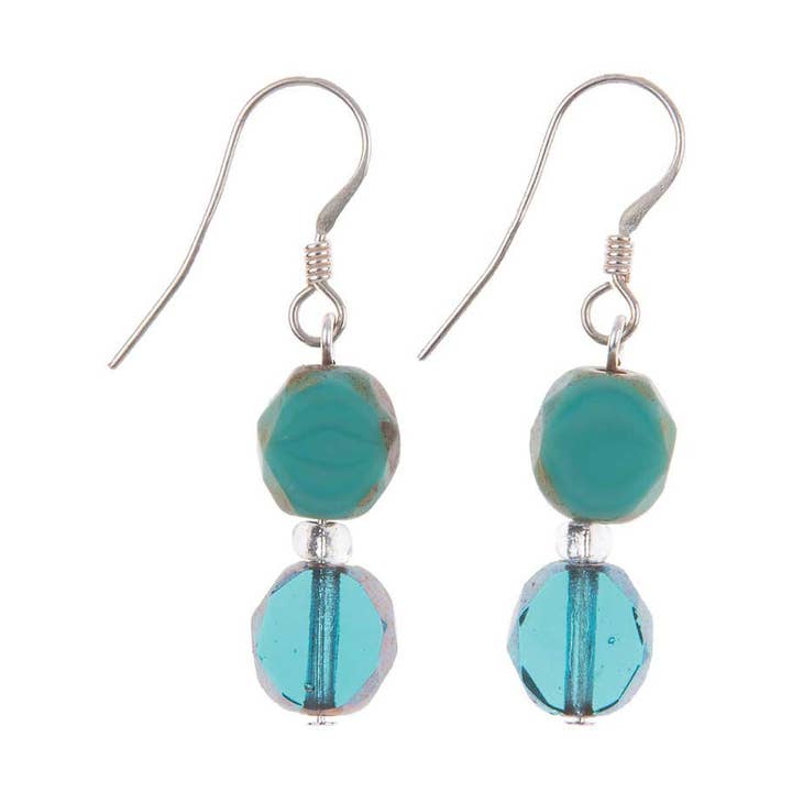 Ocean Bohemian Oorbellen voor wholesale door Carrie Elspeth Jewellery