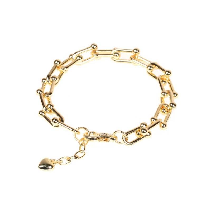 Savvy Bling - Wholesale Link & Chain Bracelet - U link Lock Link Adjustable Bracelet1