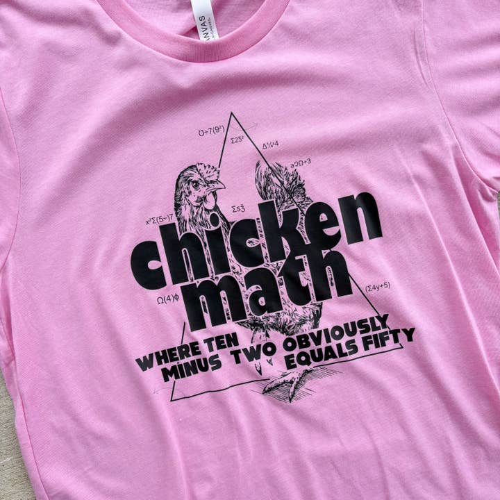 Chicken Math for wholesale by The Chicken Bawks