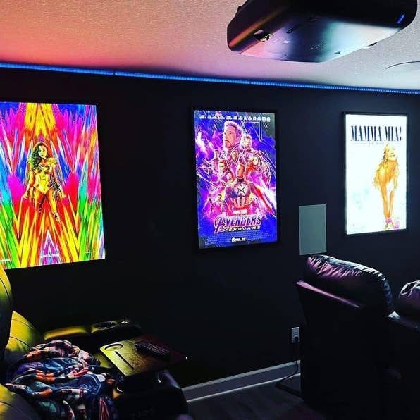 Glowbox LLC - Wholesale Picture Frame - 4-PACK Glowbox "World Famous" LED Light Box Poster Frames - Made in the USA18