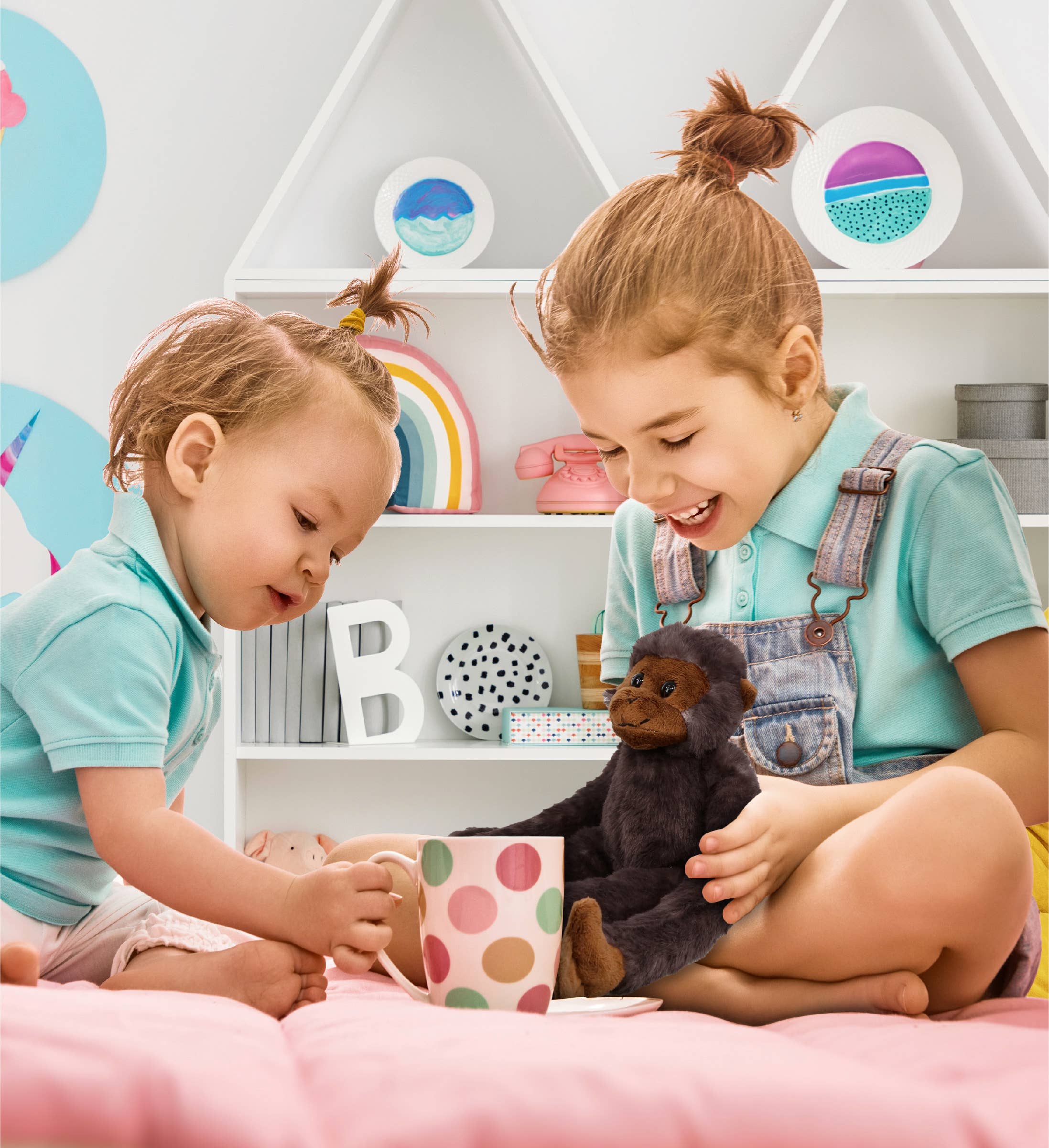 Cota Global - Wholesale Stuffed/Plush Toy - Kids & Baby - Super Soft Plush - Long Arm Hanging Black Capuchin Monkey4