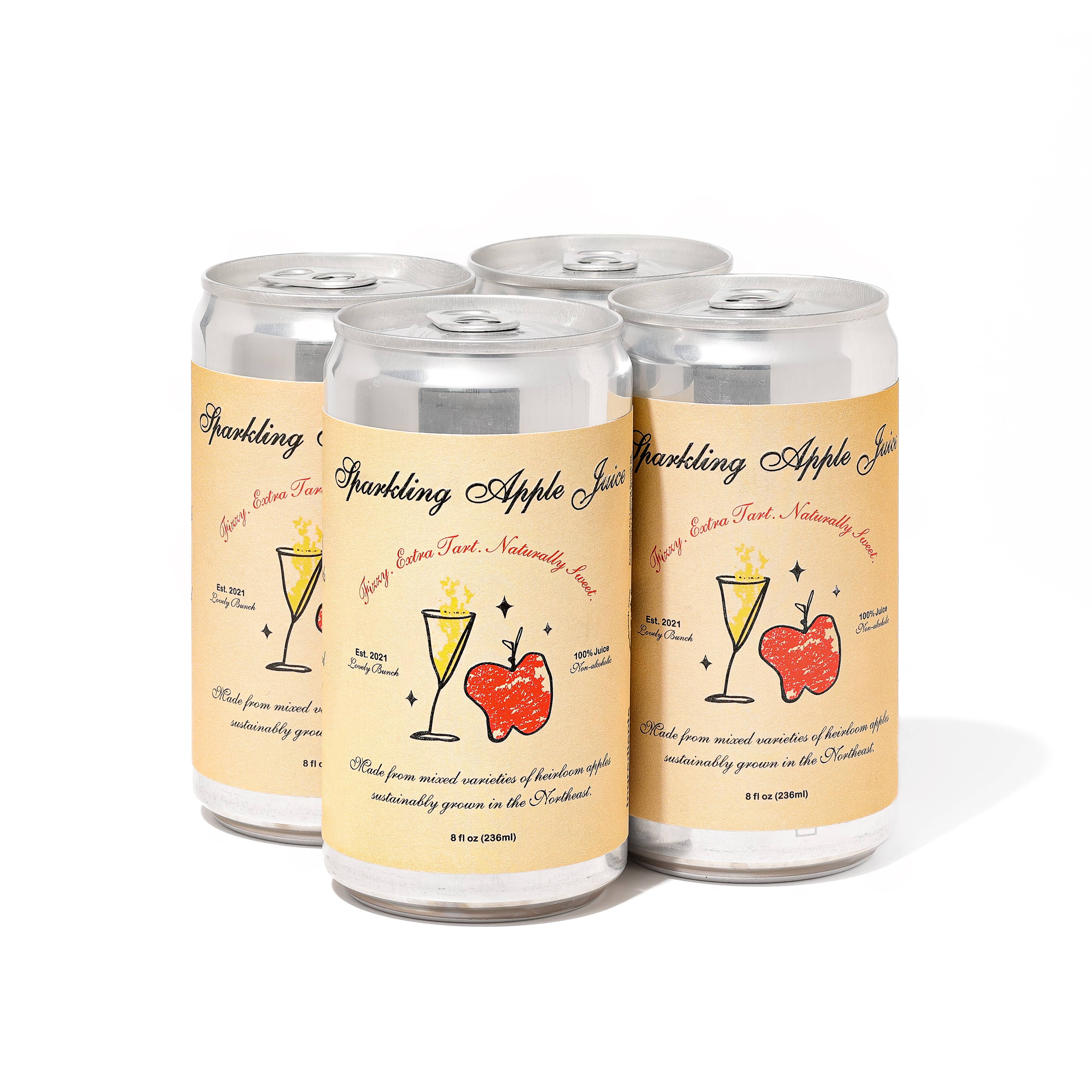 Lovely Bunch – Großhandel Fruchtsäfte – Sprudelnder Apfelsaft1