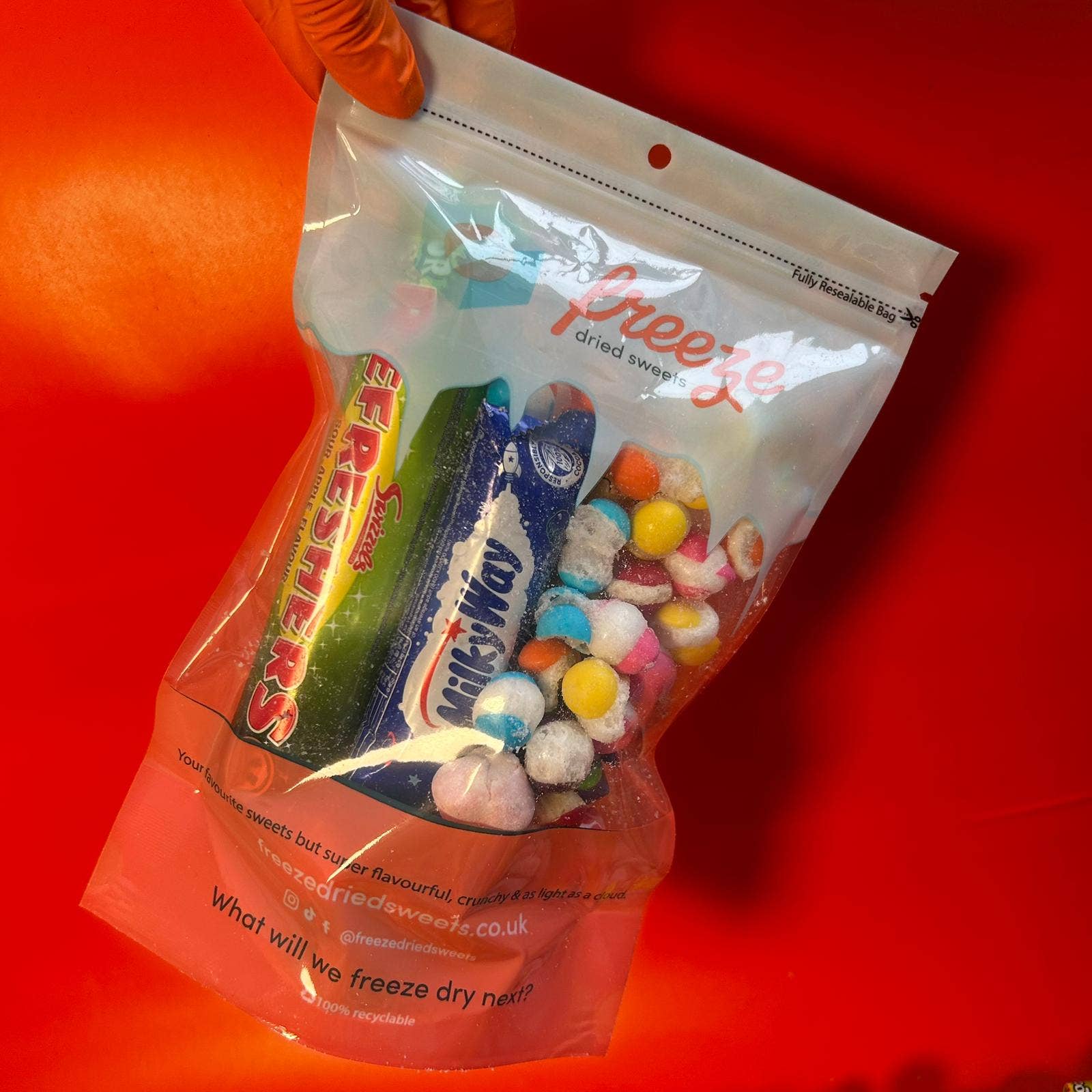 Freeze Dried Sweets - Wholesale Hard Candy - Veggies Mix 160g - Freeze Dried Sweets3