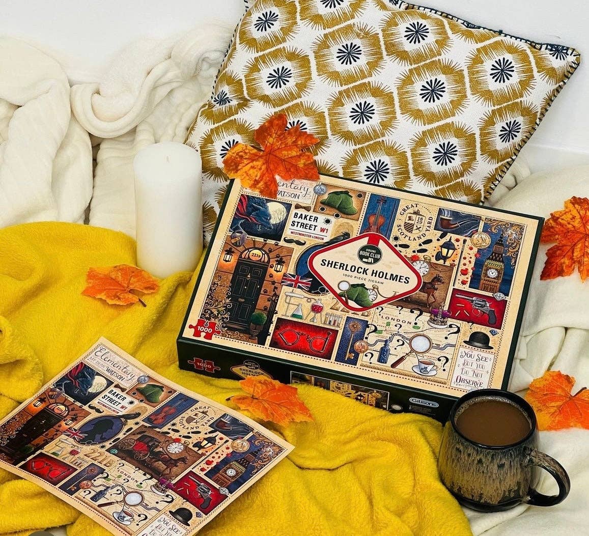 Gibsons Games Inc - Wholesale Puzzle - Adult - Book Club: Sherlock Holmes 1000 Piece Jigsaw Puzzle6