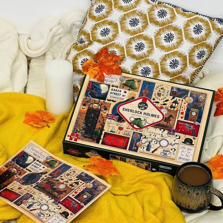 Gibsons Games Inc - Wholesale Puzzle - Adult - Book Club: Sherlock Holmes 1000 Piece Jigsaw Puzzle6