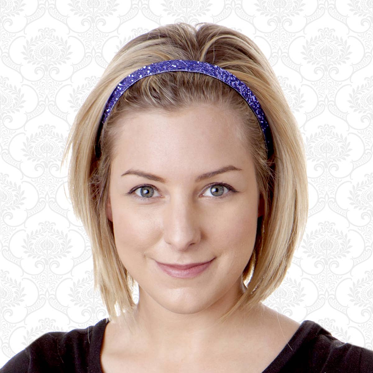 Hipsy - Wholesale Fashion Headband - Women's - Hipsy Adjustable No Slip Skinny Bling Glitter Headband14