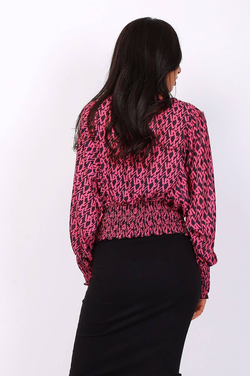 LORIANE - Venta al por mayor Blusa - Mujer - Blusa estampada de talla única 2108812