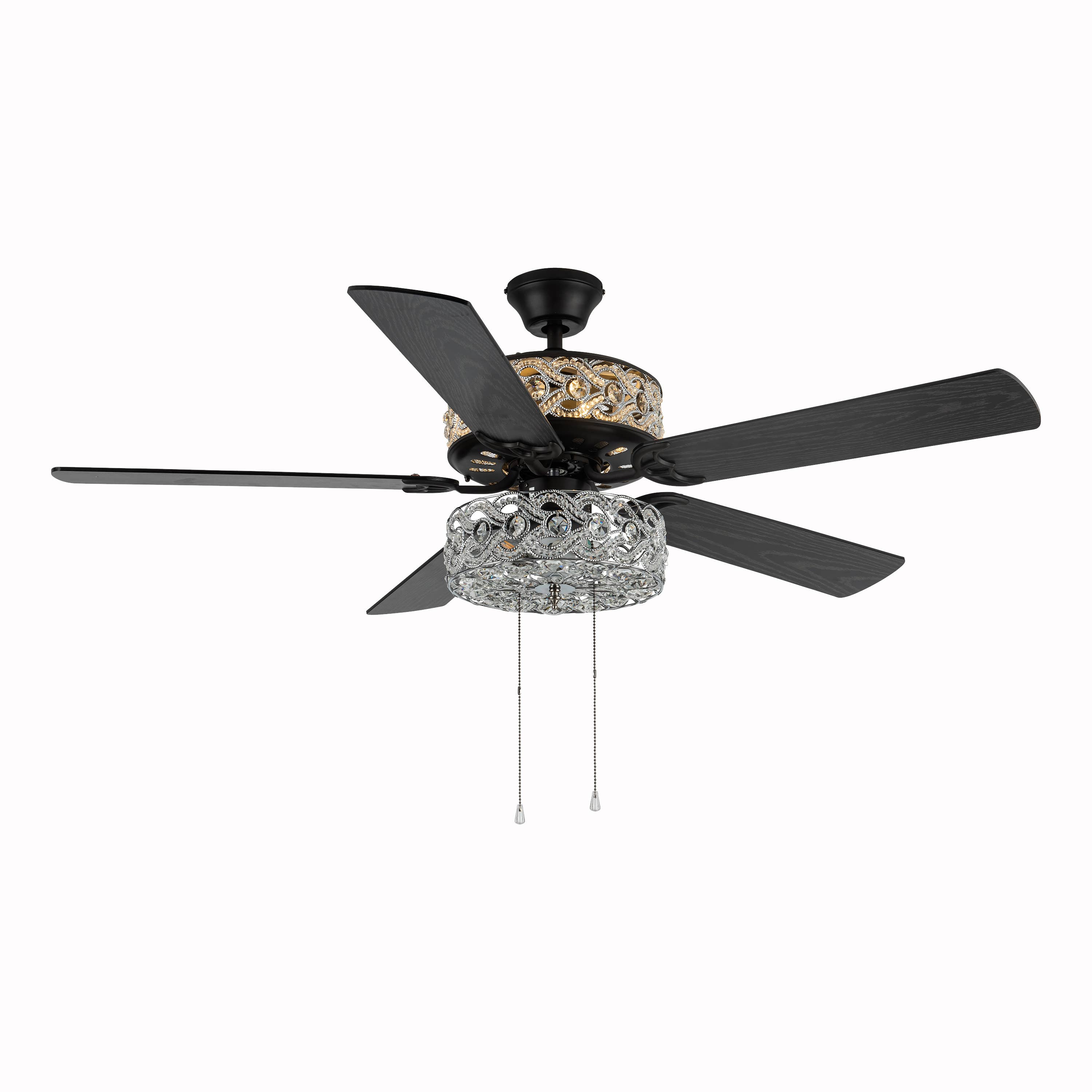 River of Goods - Wholesale Ceiling Fan - 52"W Matilda Oil Rubbed Bronze Double-Lit LED Ceiling Fan9
