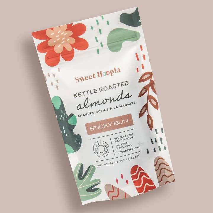 Sweet Hoopla - Wholesale Nuts - Kettle Roasted Almonds (STICKY BUN)1