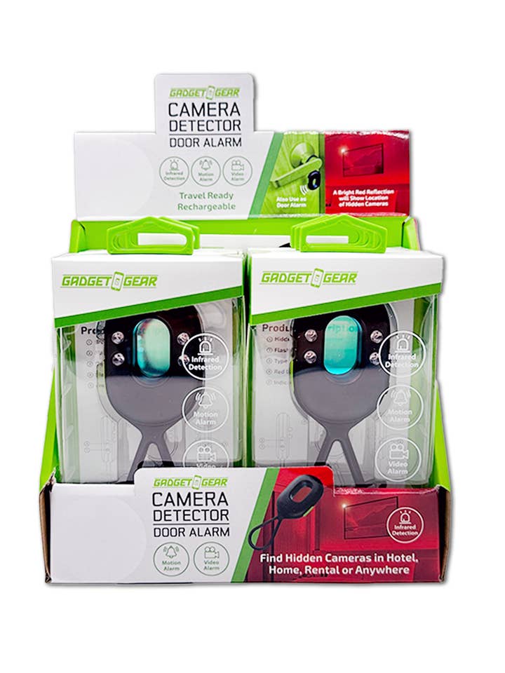 Gadget Gear Camera Detector Door Alarm Boxed - 6/Display and other Purchase Wholesale radiohead. Free Returns & Net 60 Terms on Faire trending on Faire.