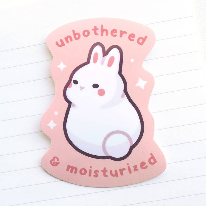 Chonky Frenz - Wholesale Sticker - Unbothered & Moisturized Sticker0