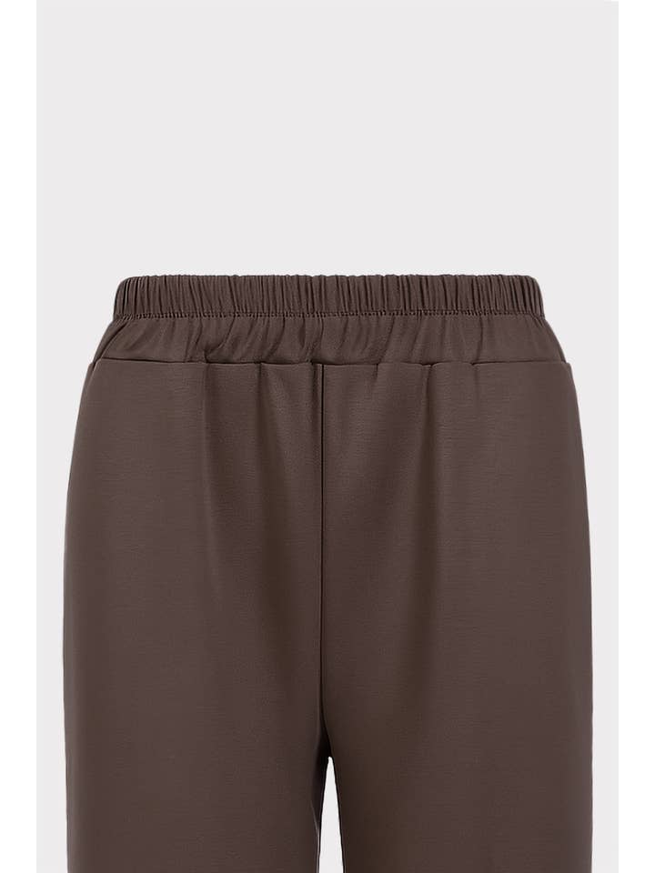 Mocha Straight leg pants for wholesale on Faire2