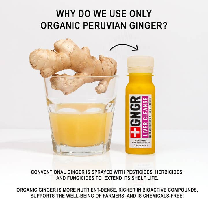GNGR Labs - Wholesale Wellness Juice/Tonic - Liver Cleanse Shot: Ginger, Milk Thistle, Dandelion Detox3