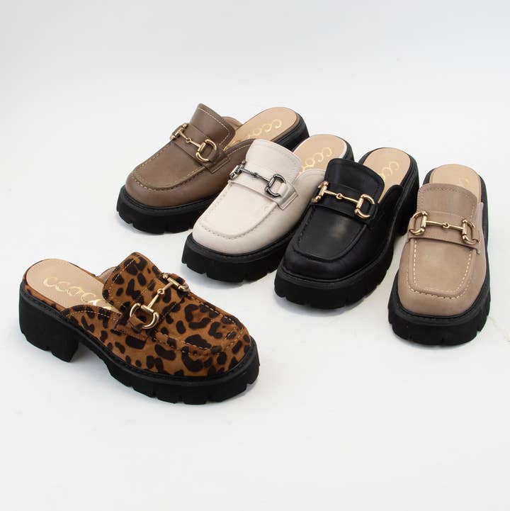 CCOCCI - Wholesale Loafers - Dames - LYNN INSTAPMUILTJE MET GROTE PLATEAUZOOL15