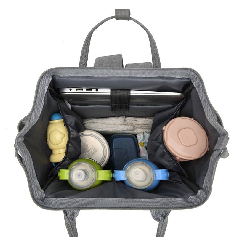 wandf - Wholesale Diaper Bag - Baby - Mommy Diaper Backpack-Large Capacity & Wet-Dry Separation6