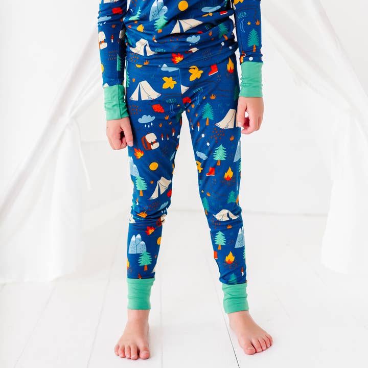 Kiki + Lulu - Wholesale Sleepwear Set - Kids - Happy Camper Kid Pajamas