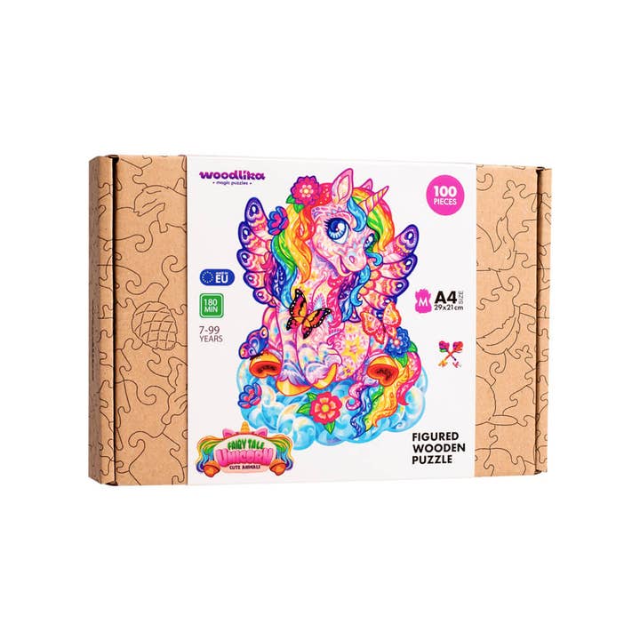 Woodlika - Wholesale Puzzle - Kids - Fairy Unicorn Puzzle Jigsaw | Woodlika Creative Kids