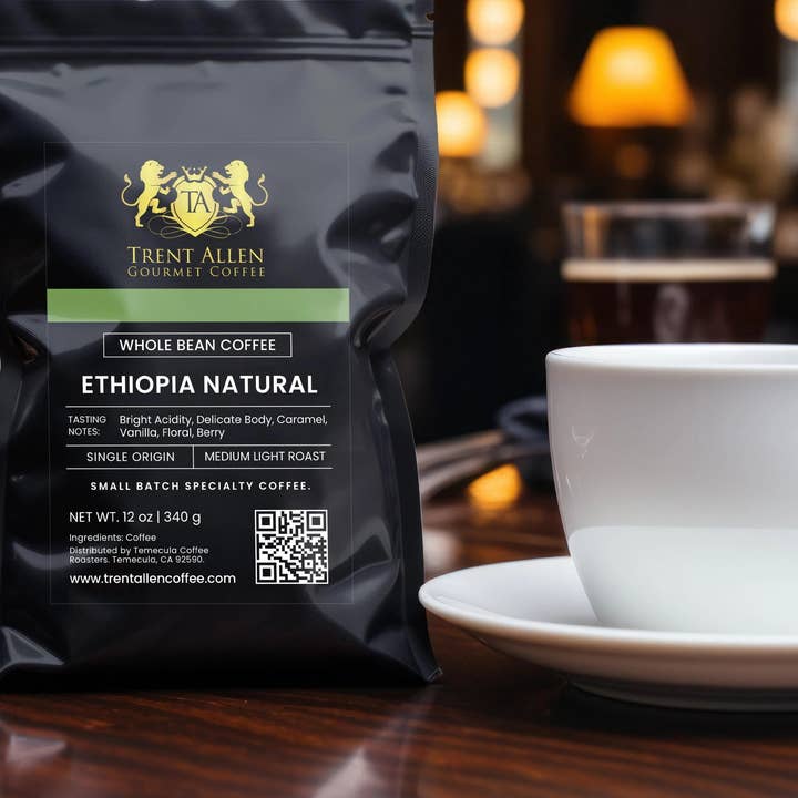 Trent Allen Gourmet Coffee – wholesale Coffee beans – Ethiopia Natural Sidama Coffee0