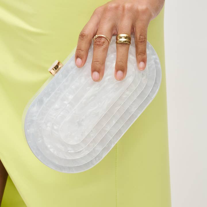 Urban Expressions - Wholesale Clutch Bag - Women's - Jimberly Acrylic Evening Bag