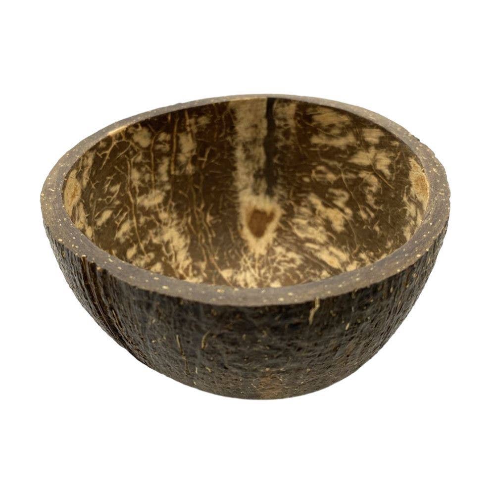 VIE – wholesale Bowl – Coconut Bowl, Natural Textured Finish, Small, 8-10cm Diameter5
