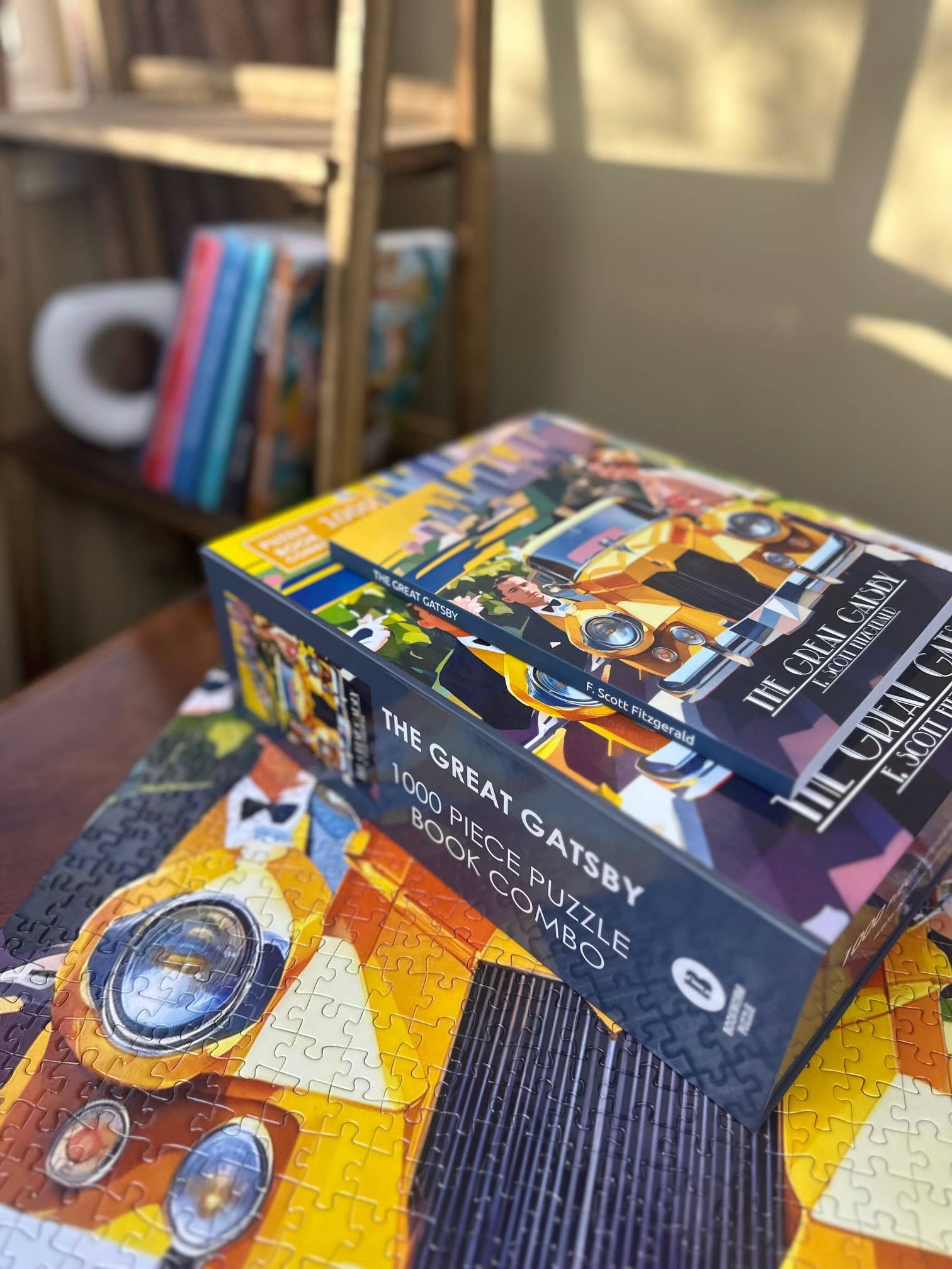 Bookworm Puzzle - Wholesale Puzzle - Adult - The Great Gatsby 1000 Piece Puzzle Gift2