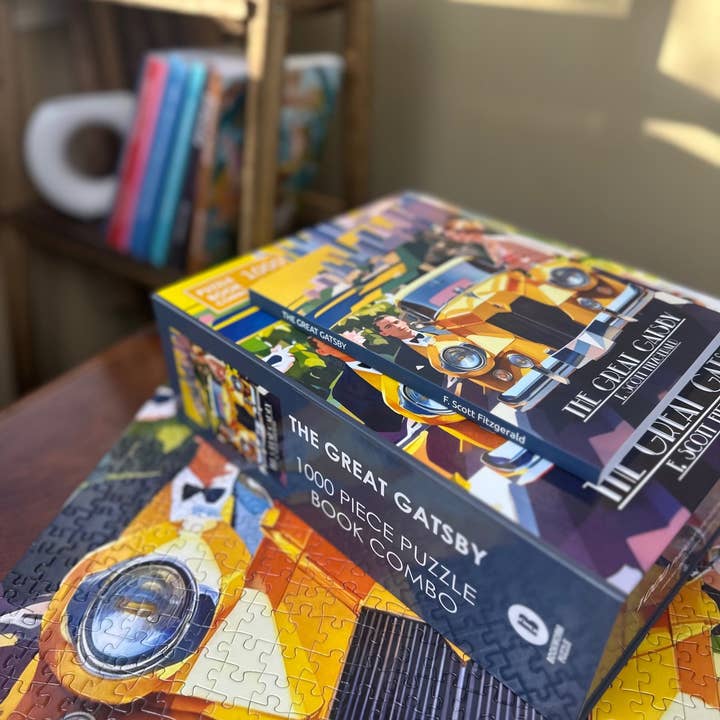 Bookworm Puzzle - Wholesale Puzzle - Adult - The Great Gatsby 1000 Piece Puzzle Gift2