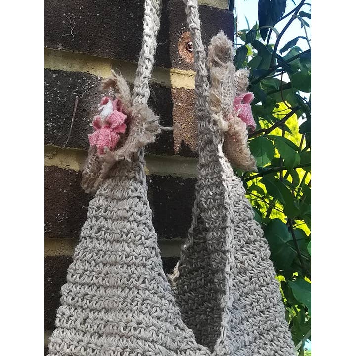 Hemp Horizon – wholesale Tote bag – Women's – Knitted hemp bag