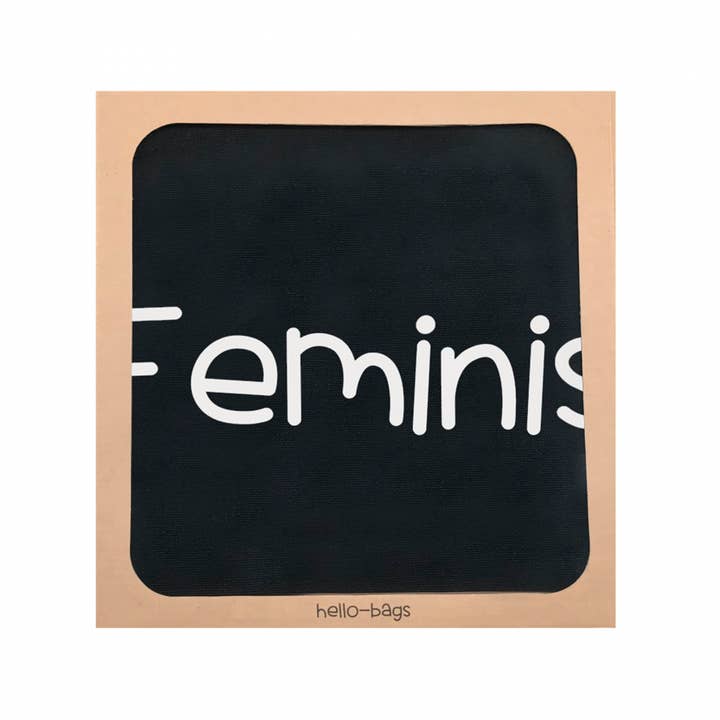 hello-bags – wholesale Bärkasse - Dam – TOTE VÄSKA (TYG VÄSKA) ”FEMINIST”