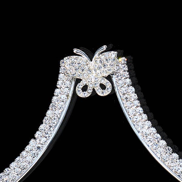 Plush Looks - Wholesale Face/Body Chain - Original Stylish Rhinestone Sexy Butterfly Shaped Body Chain1