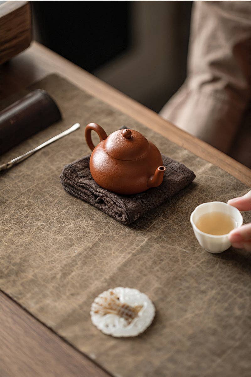 Gohobi （We cover U.S. import duties） - Vente Torchons - Gohobi Serviette de Thé Gongfu en Coton et Lin Teints à la Main18