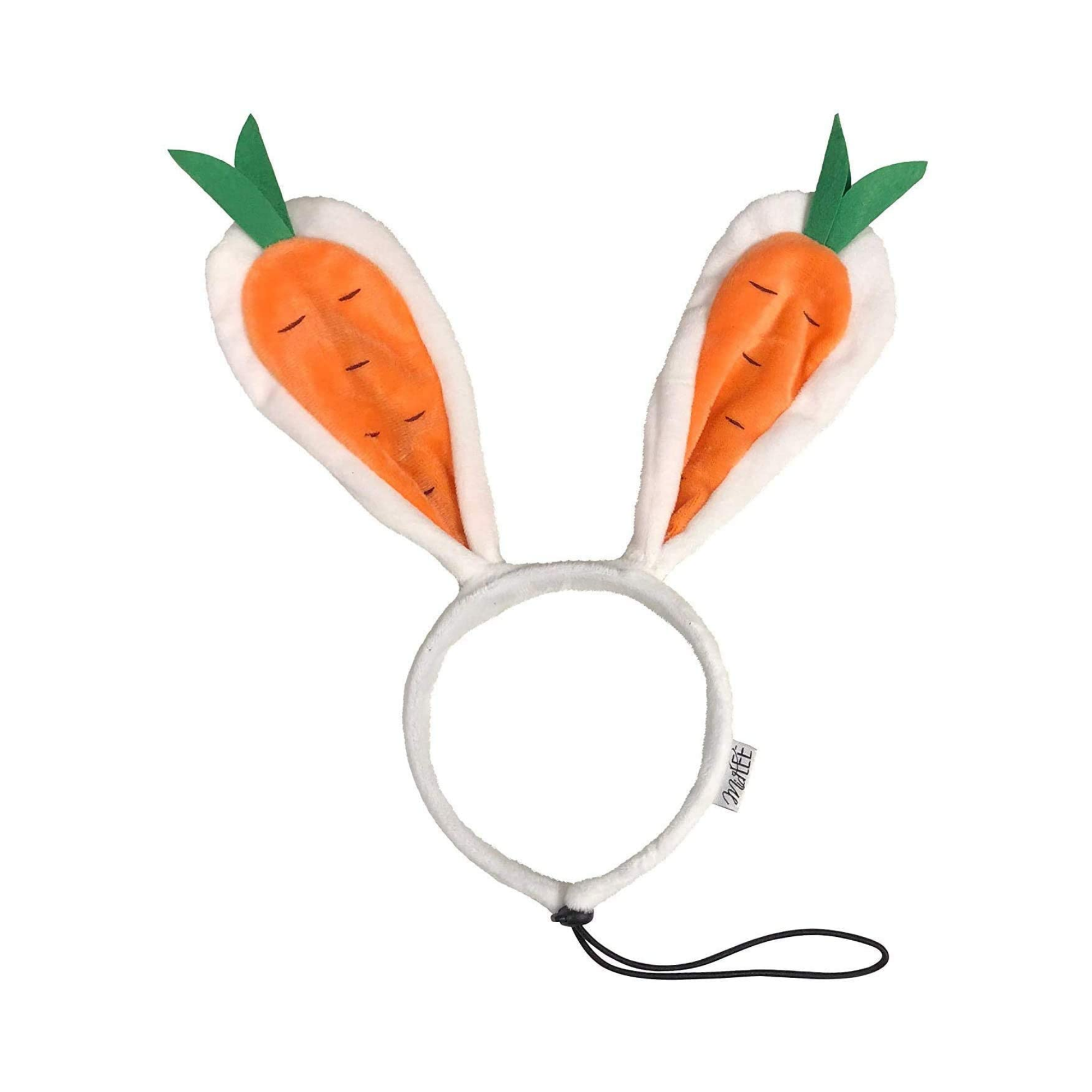 Midlee Designs - Wholesale Pet Hat - Dog - Midlee Carrot Bunny Ears Easter Dog Headband Costume4