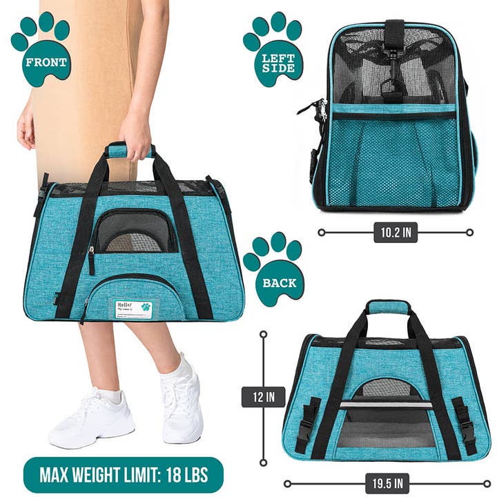 PetAmi - Wholesale Pet Carrier - Cat/Dog - Heather Tote Bag Pet Carrier32