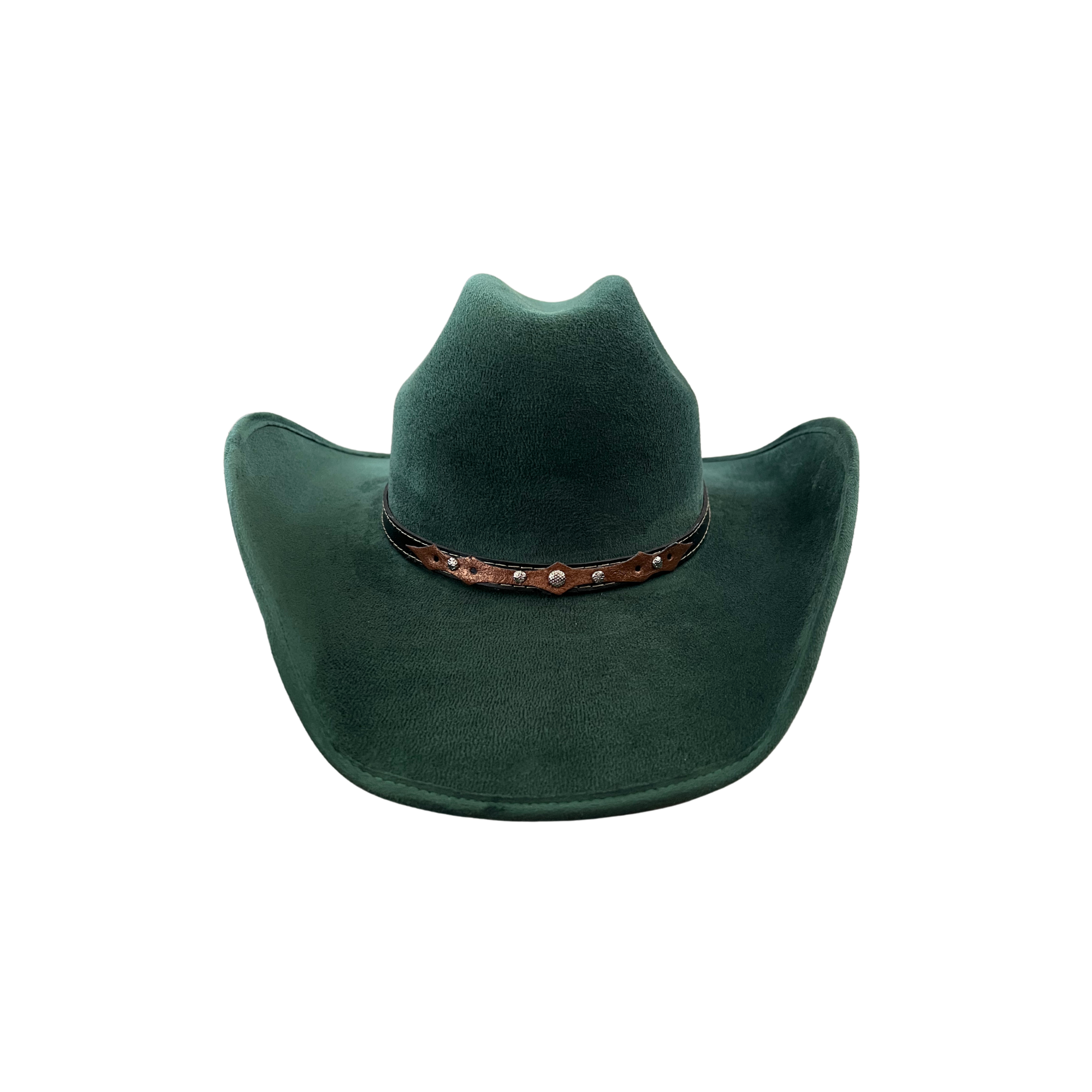The Modern Cactus Co - Vente Chapeau de cowboy – unisexe - Chapeau de cowboy western en suède végétalien unisexe7
