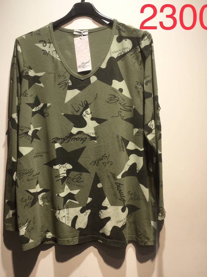 Plus size tunic (L-XL-XXL) for wholesale by Piment rouge 🌶️