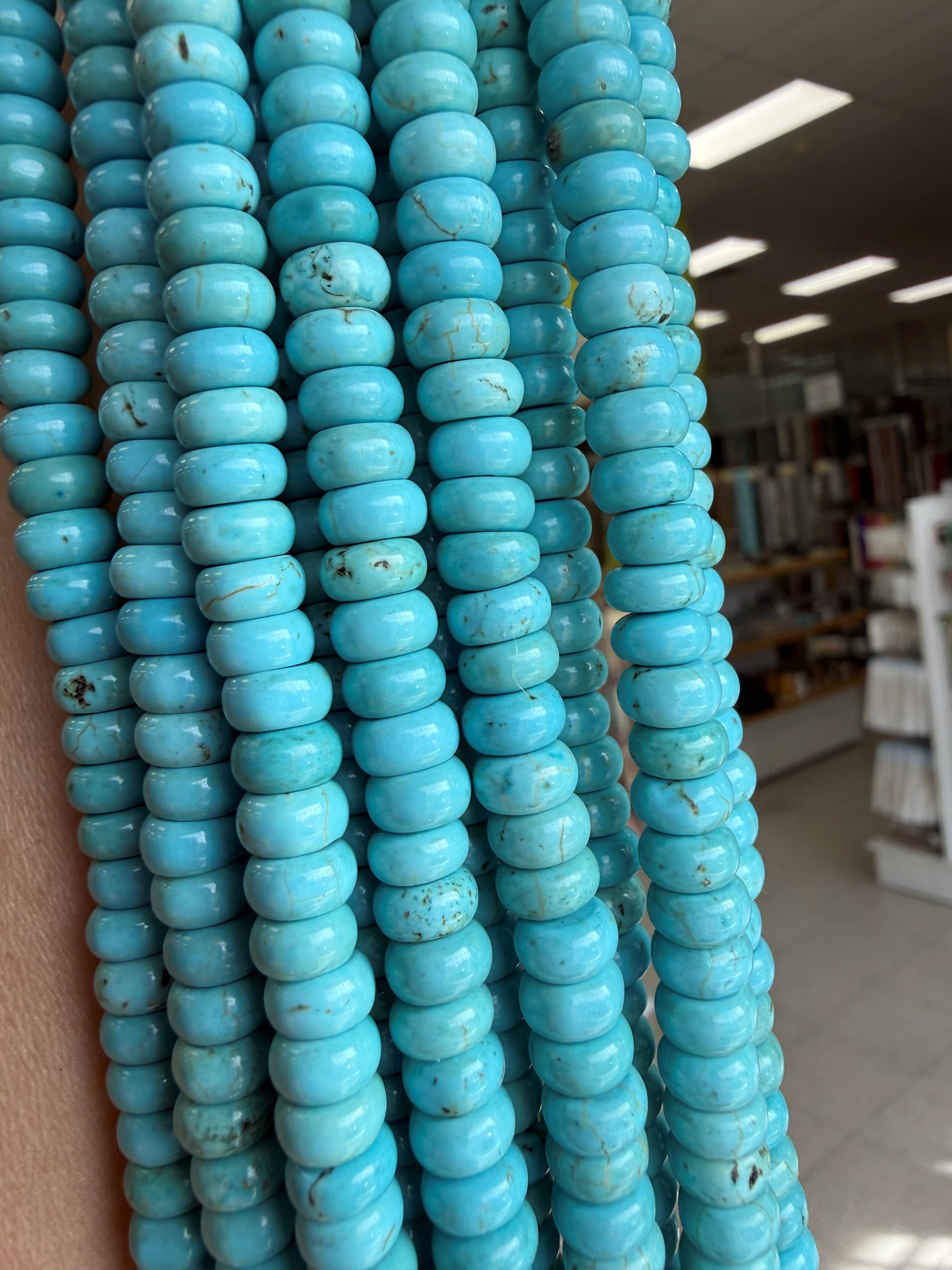 Sonya Renee Jewelry - Wholesale Beaded/Pearl Necklace - Lilly Gemstone Bead Necklace multi-color 8mm opals jade 55