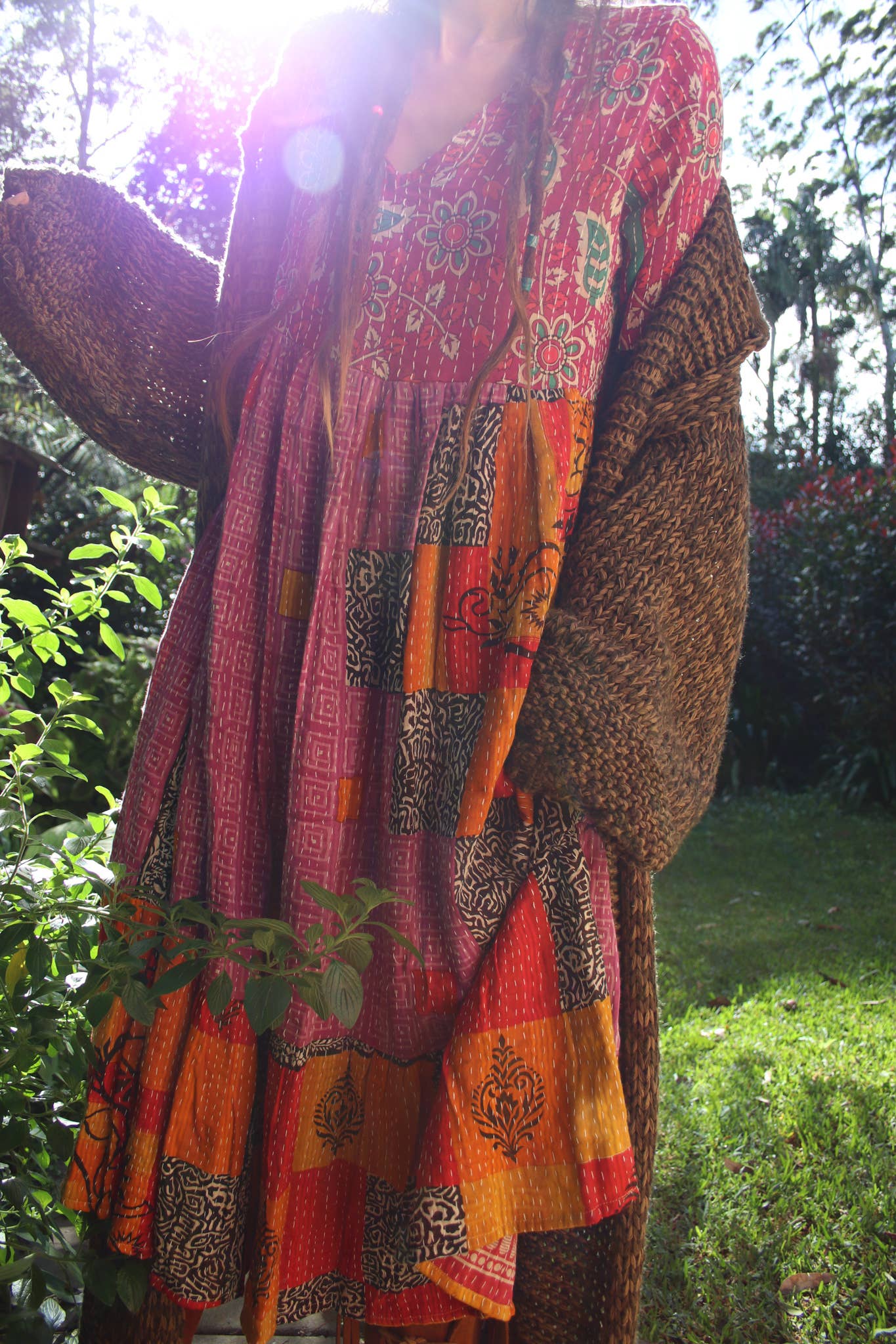 Renew Vintage - Wholesale Dress - Women's - Saheli Kantha Dress4