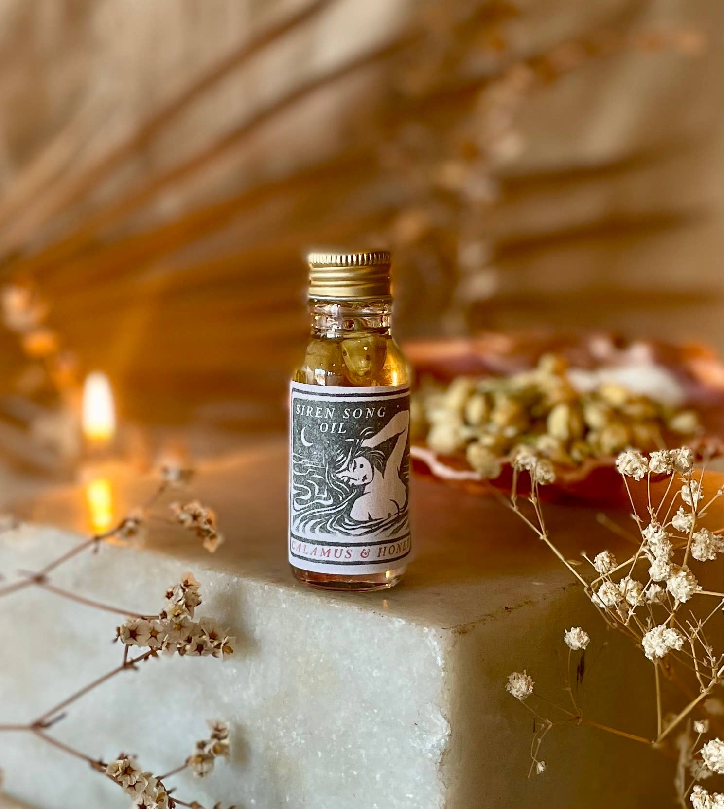 Calamus & Honey - Vente Lotions/huiles d'aromathérapie - Huile Chant de Sirène0