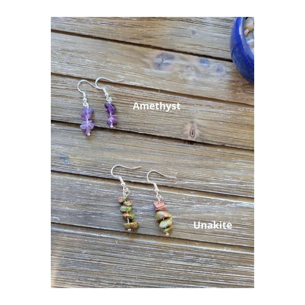 My Magic Place Shop - Wholesale Dangle Earrings - Crystal Earrings ,Stacked Stone Drop Earrings Bohemian Style4