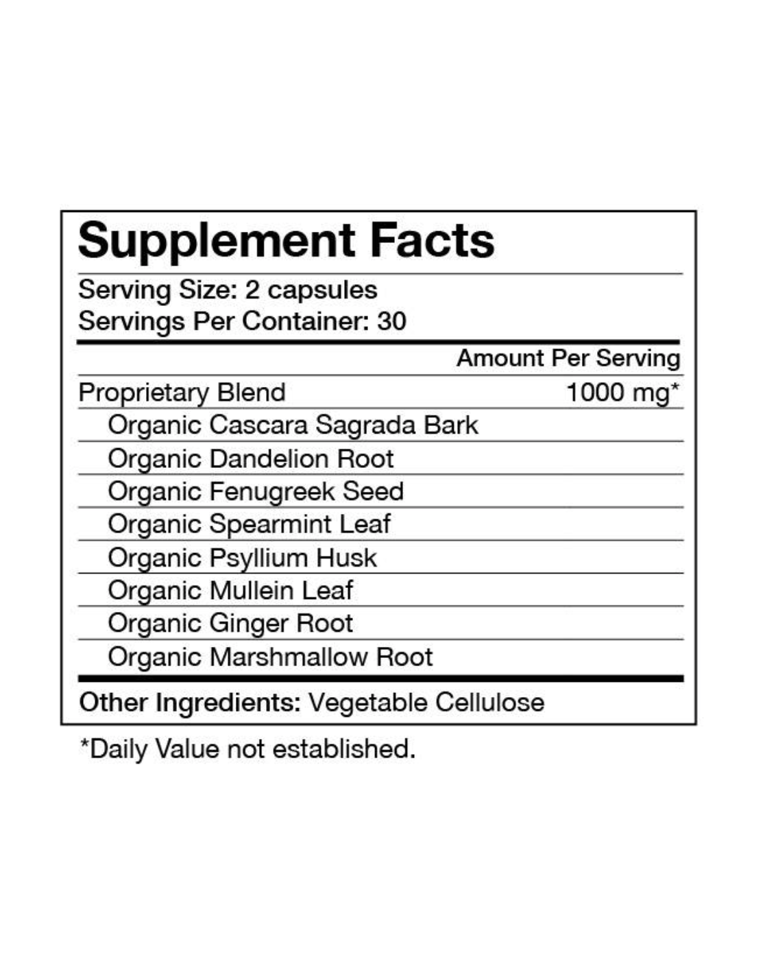 Food Over Drugs - Wholesale Oral Supplement/Vitamin - Colon Formula4