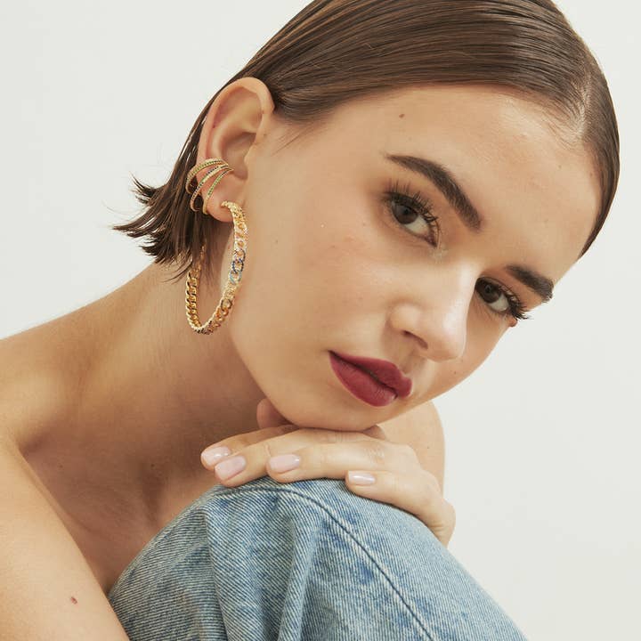 EarCandy Jewelry - Wholesale Cuff/Wrap Earrings - DEIO EAR CUFF2