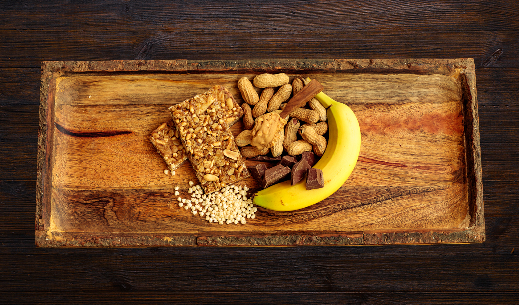 Dak Bar - Vendita all'ingrosso Barrette - Beaver Bar - Snack Bar al cioccolato al latte, burro di arachidi e banana8