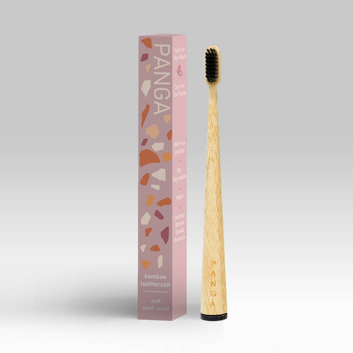 PANGA - Wholesale Toothbrush - Bamboo Toothbrush- Adult1