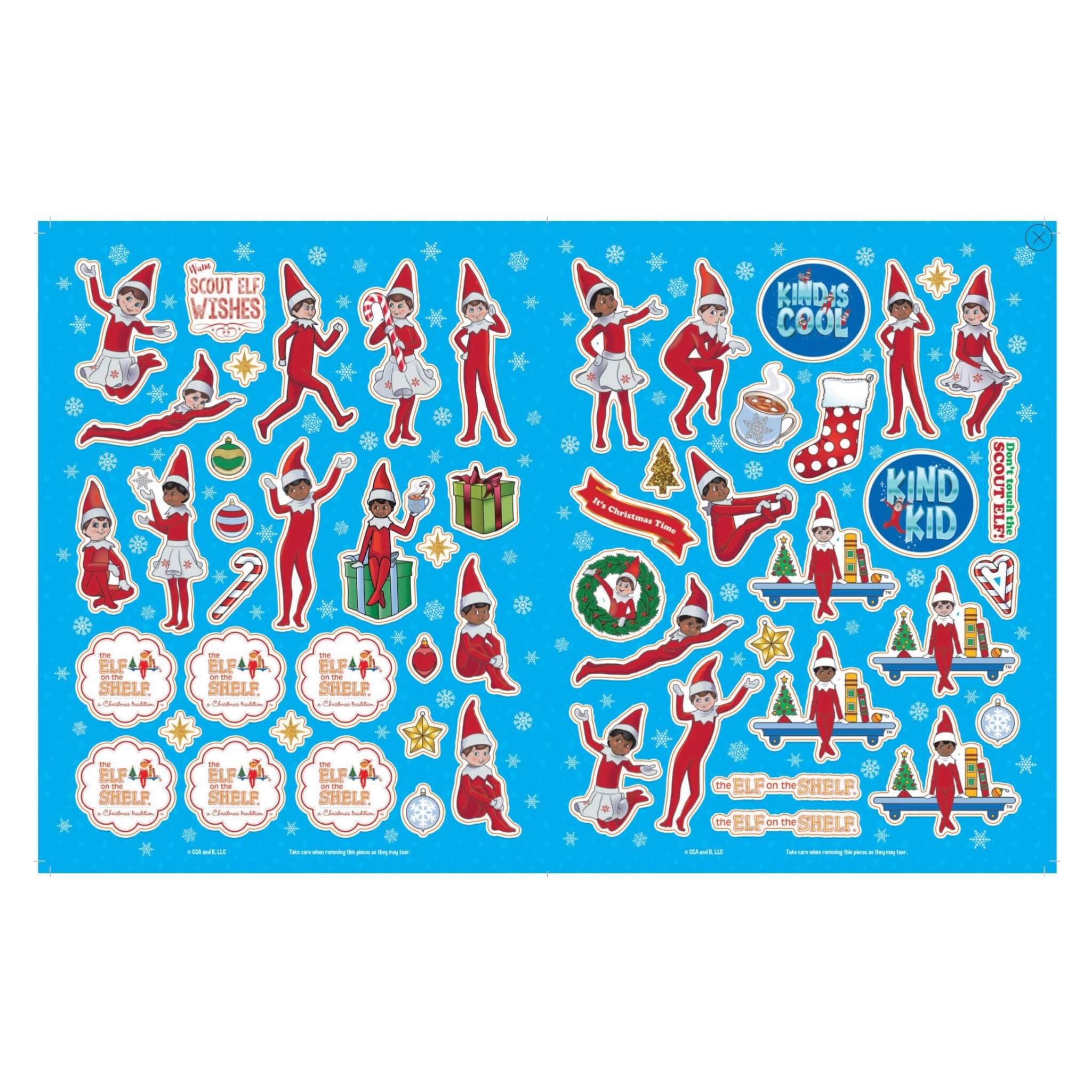 Baby Republic – wholesale Sticker – Child & baby – The Elf on the Shelf® Activity Pack7