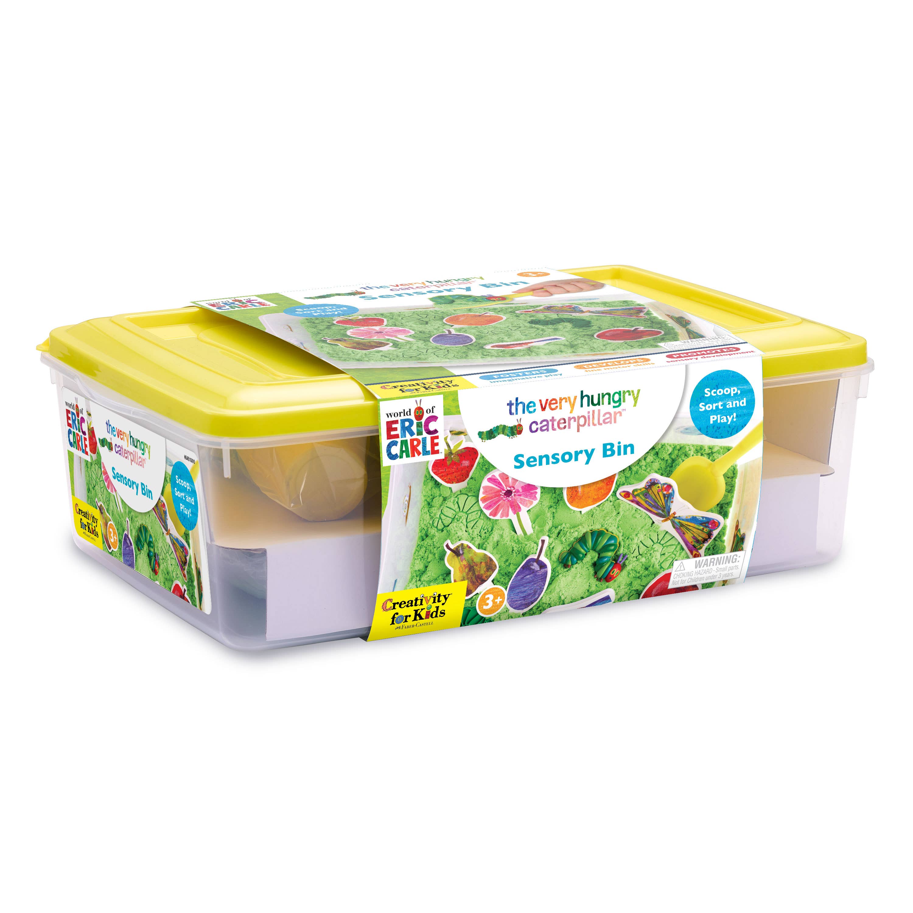 Faber-Castell / Creativity for Kids - Wholesale Toy Set - Kids - Sensory Bin The Very Hungry Caterpillar Activity Bin1