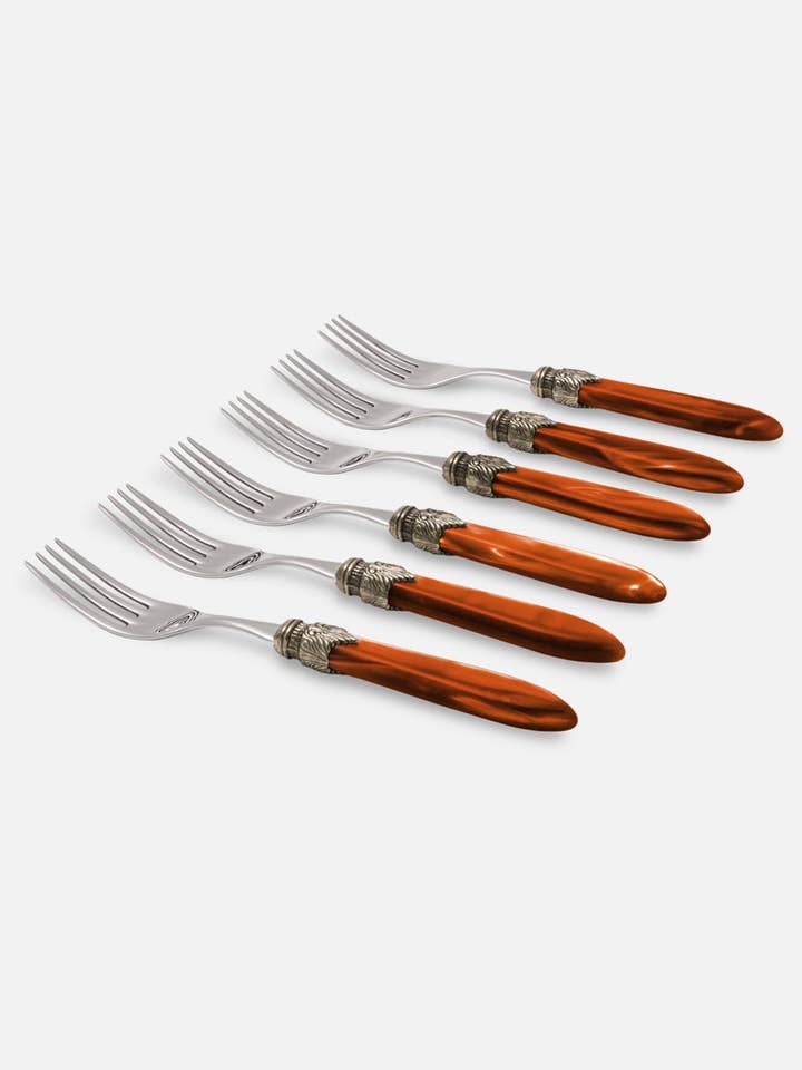 Laura Ensemble de 6 Fourchettes de Table pour la vente par Rivadossi Sandro