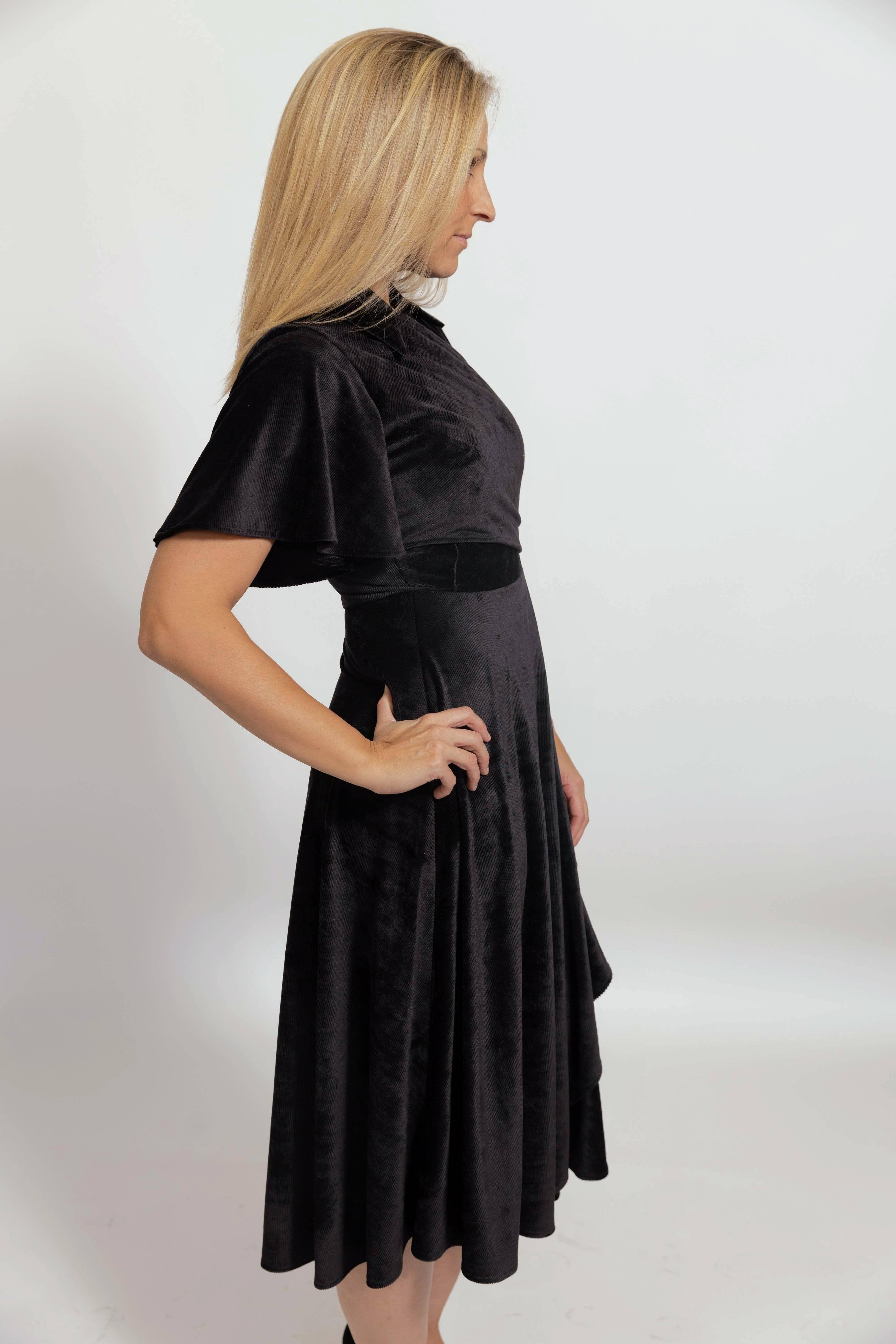 CQuinn - Wholesale Dress - Women's - Savannah Dress - Black2