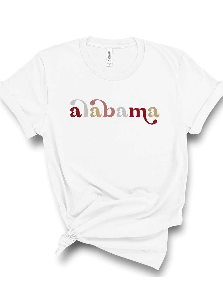 Alabama Multi | Tee | Adult for wholesale by Sister Shirts