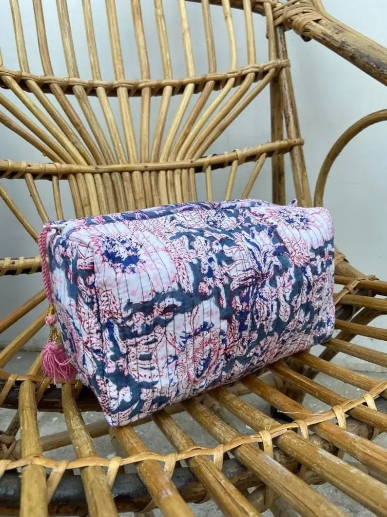 GYPSY STUDIO - Vendita all'ingrosso Beauty case - Donna - Grande Beauty Case Impermeabile a Stampa Block per Cosmetici7