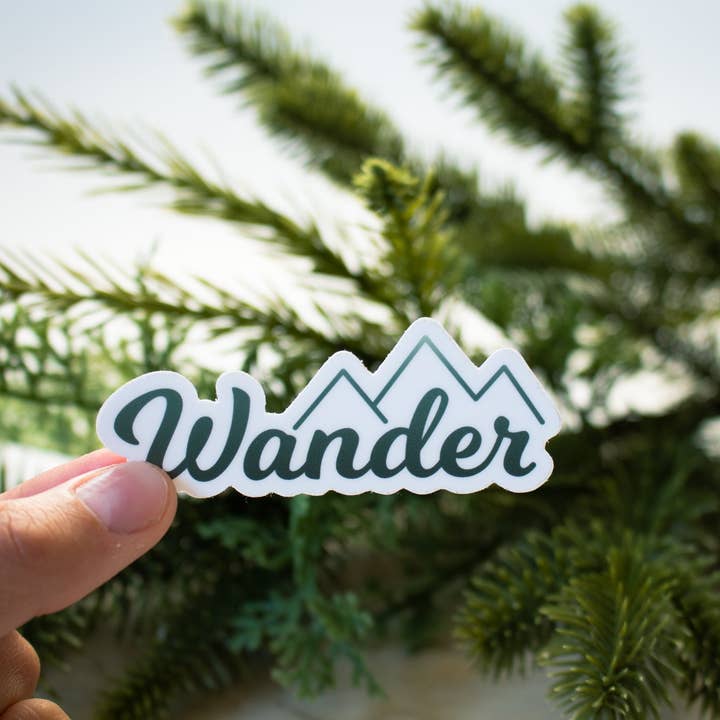 Riley Funk Designs - Wholesale Sticker - Wander Sticker